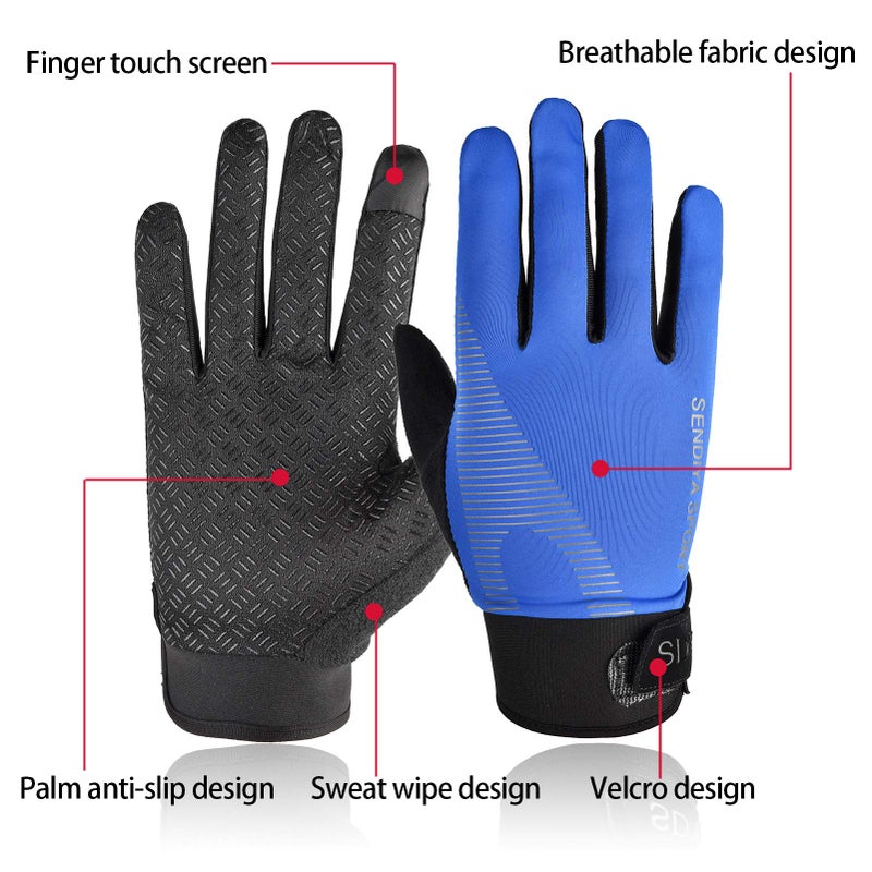 YHT Workout Gloves, Full Palm Protection & Extra Grip, Gym Gloves for Weight Lifting, Training, Fitness, Exercise (Men & Women) - Image 4